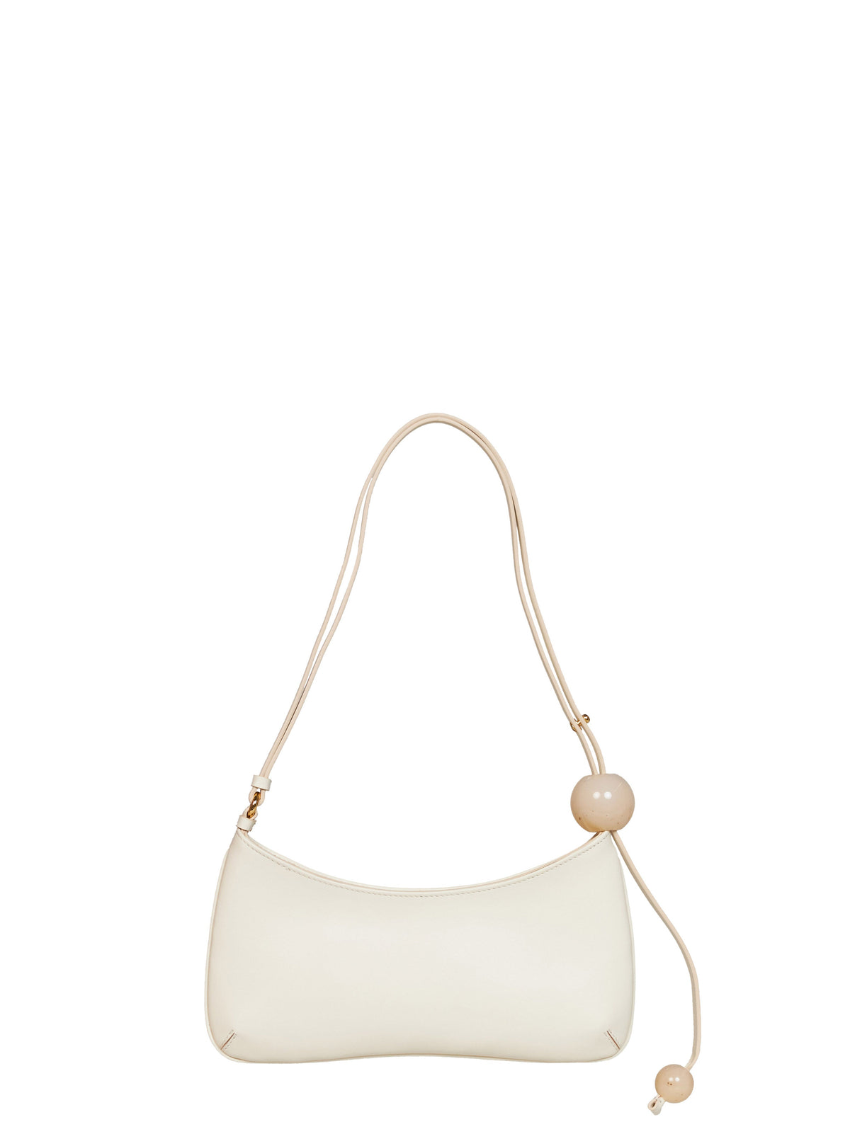Jacquemus Le Bisou Perle Shoulder Bag - Ivory