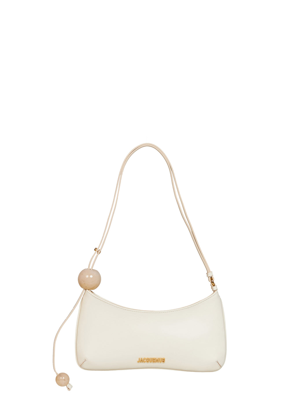 Jacquemus Le Bisou Perle Shoulder Bag - Ivory