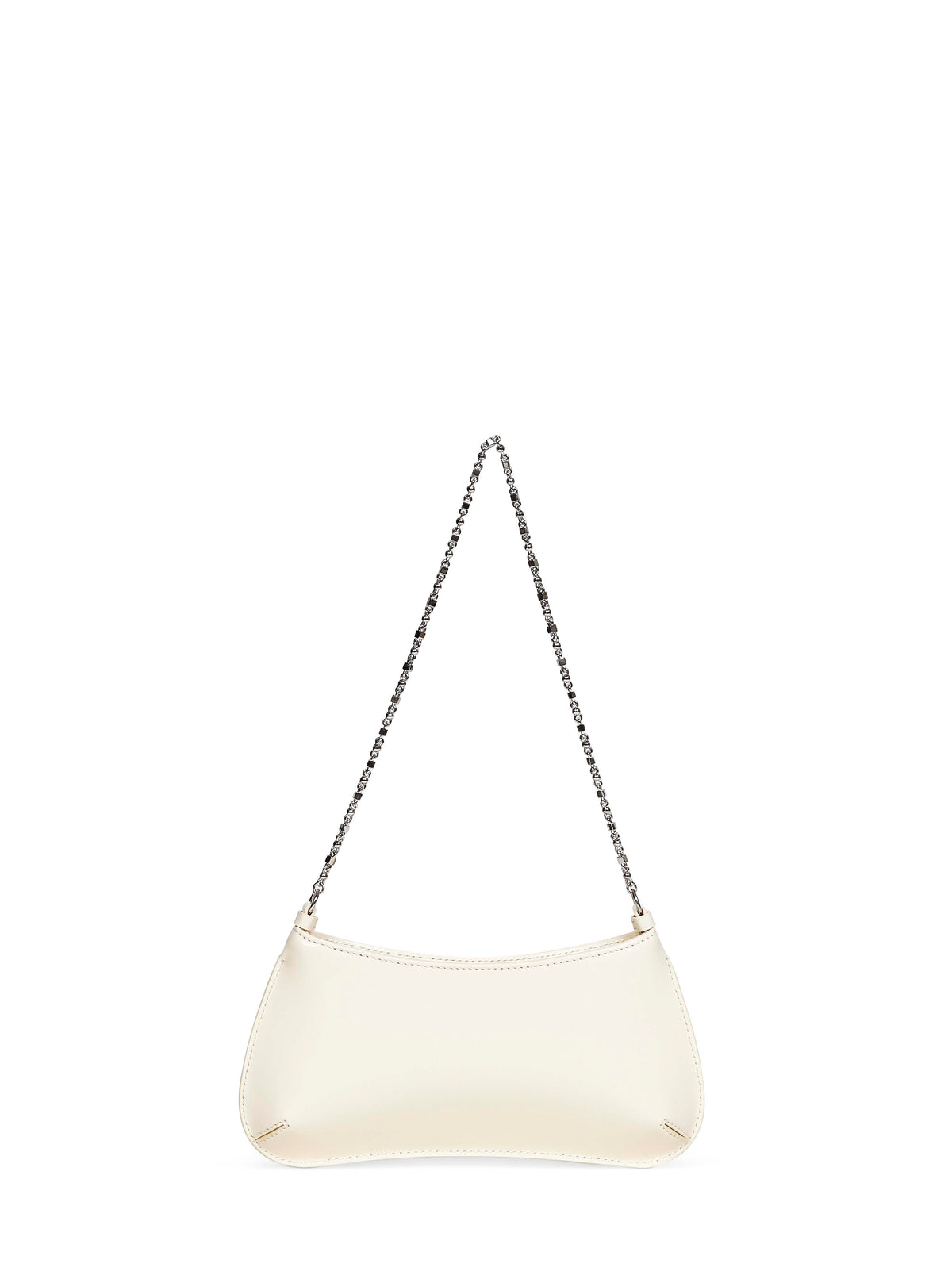 Jacquemus Le Bisou Chaîne Shoulder Bag - White