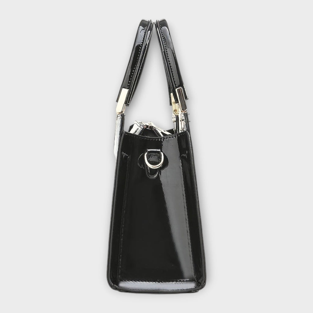 Erain - Sac en cuir de crocodile brillant