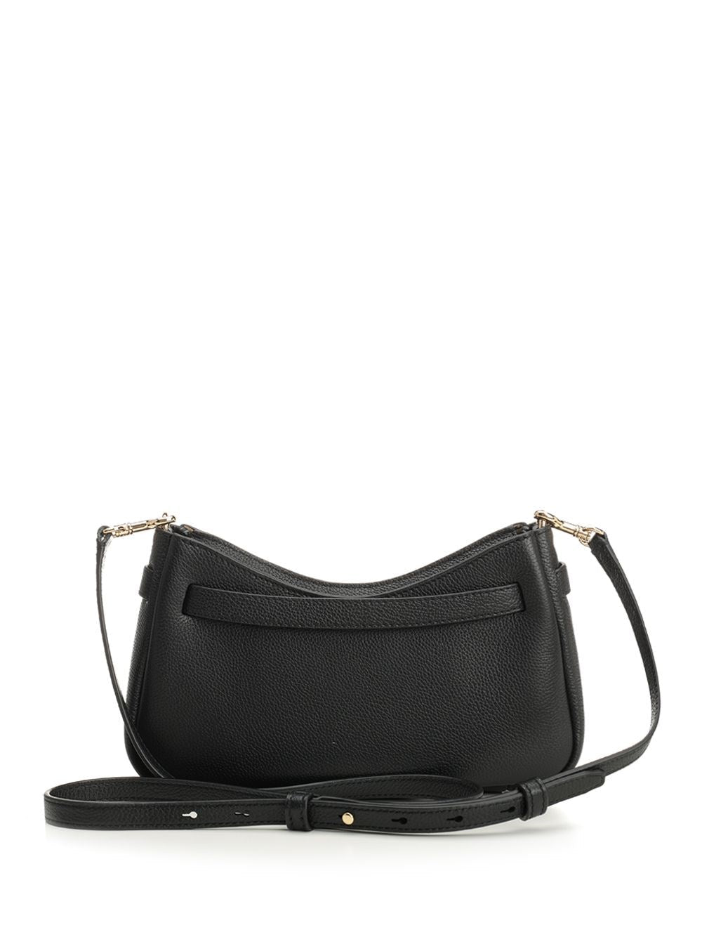 Tory Burch Romy Top Zip Shoulder Bag - Black