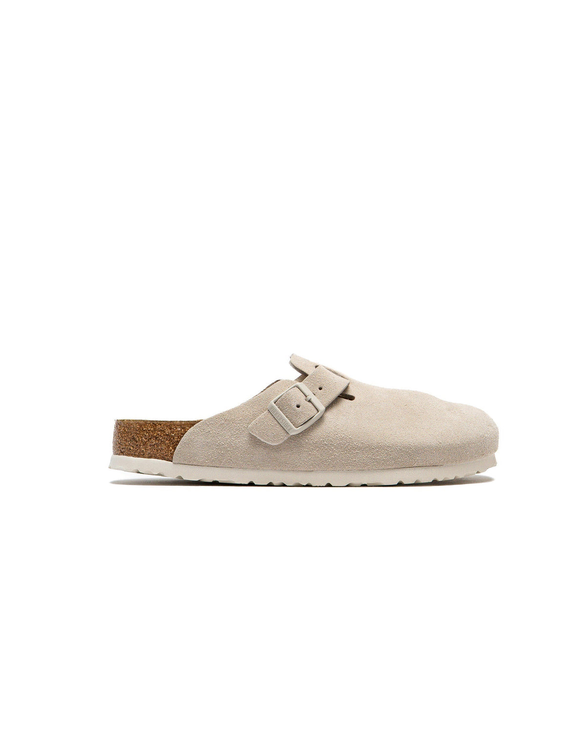 Birkenstock Boston Suede Leather - Stone Oyster
