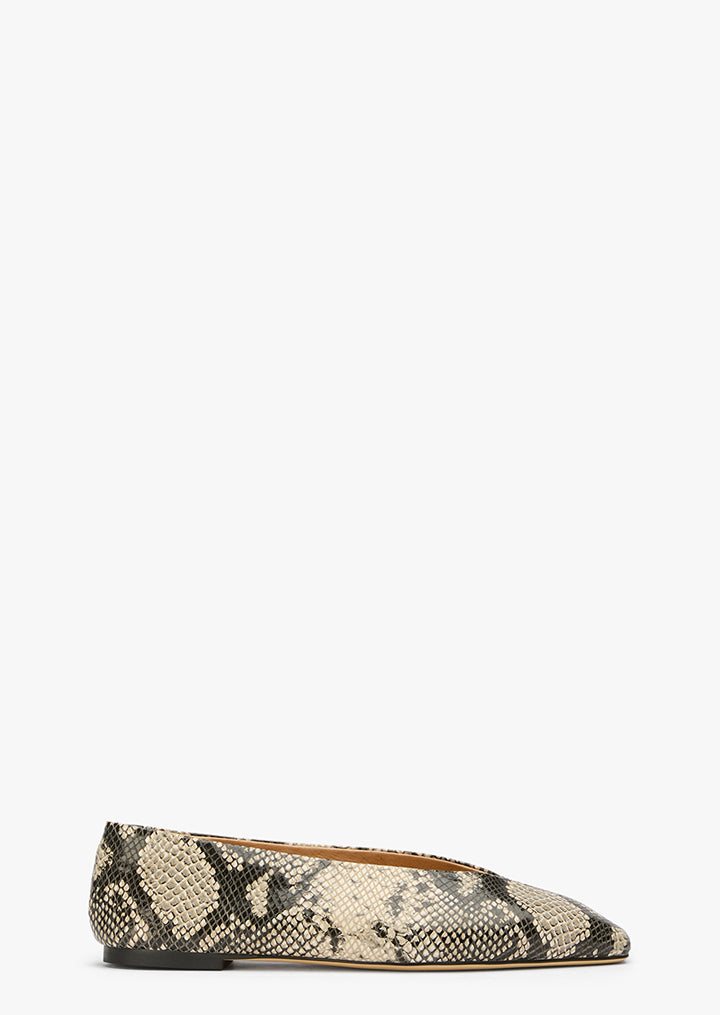 Tony Bianco Brash - Ecru Snake