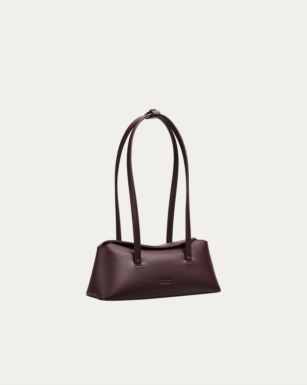 Freja New York Mini Chrystie Bag - Burgundy