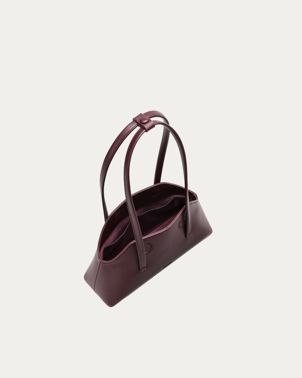 Freja New York Mini Chrystie Bag - Burgundy