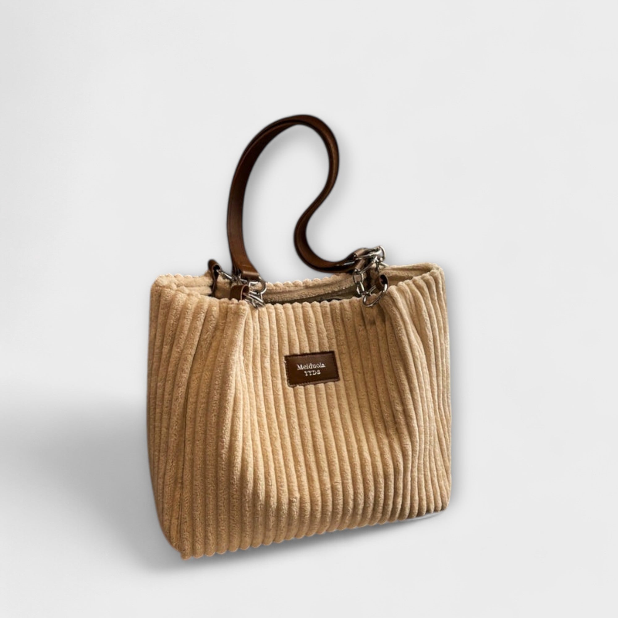 Xella - Sac bandoulière en velours côtelé doux