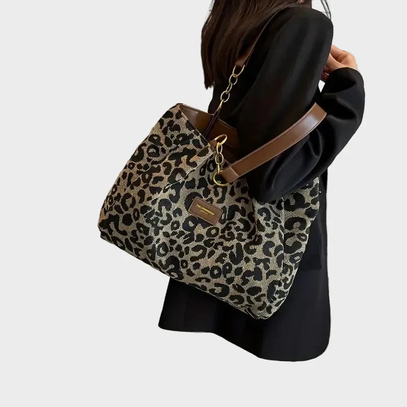 Sac fourre-tout Léopard somptueux