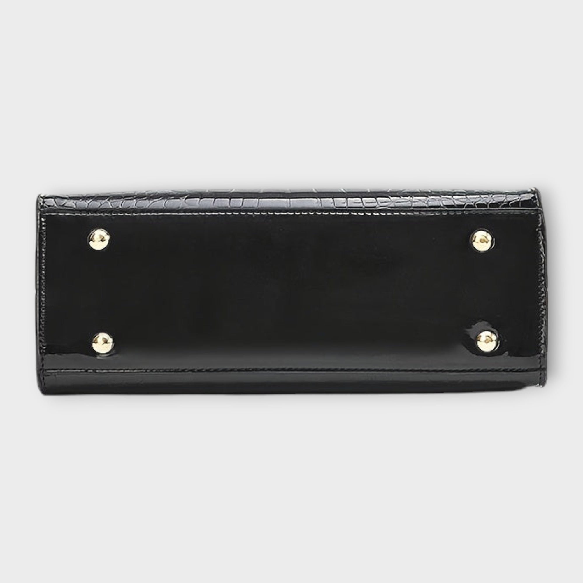 Erain - Sac en cuir de crocodile brillant