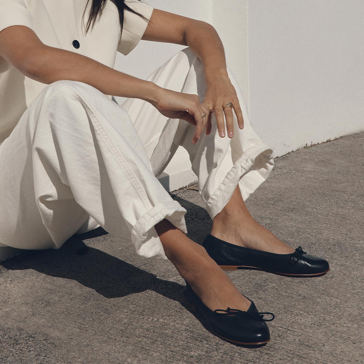 Margaux The Demi - Black Nappa