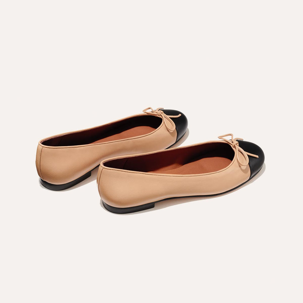Margaux The Demi - Dune / Black Nappa
