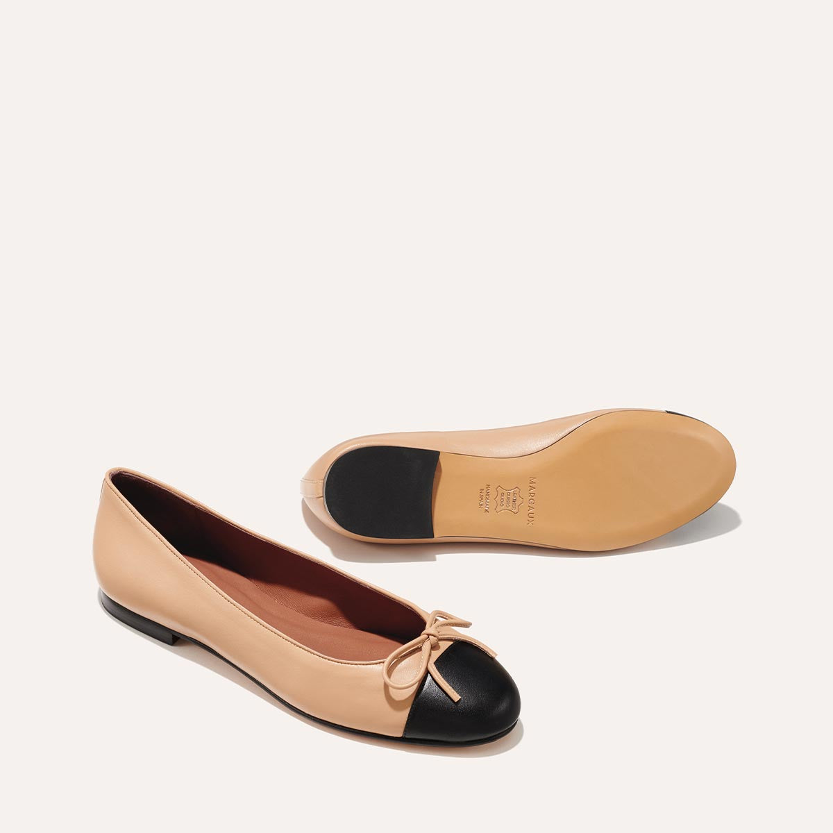 Margaux The Demi - Dune / Black Nappa