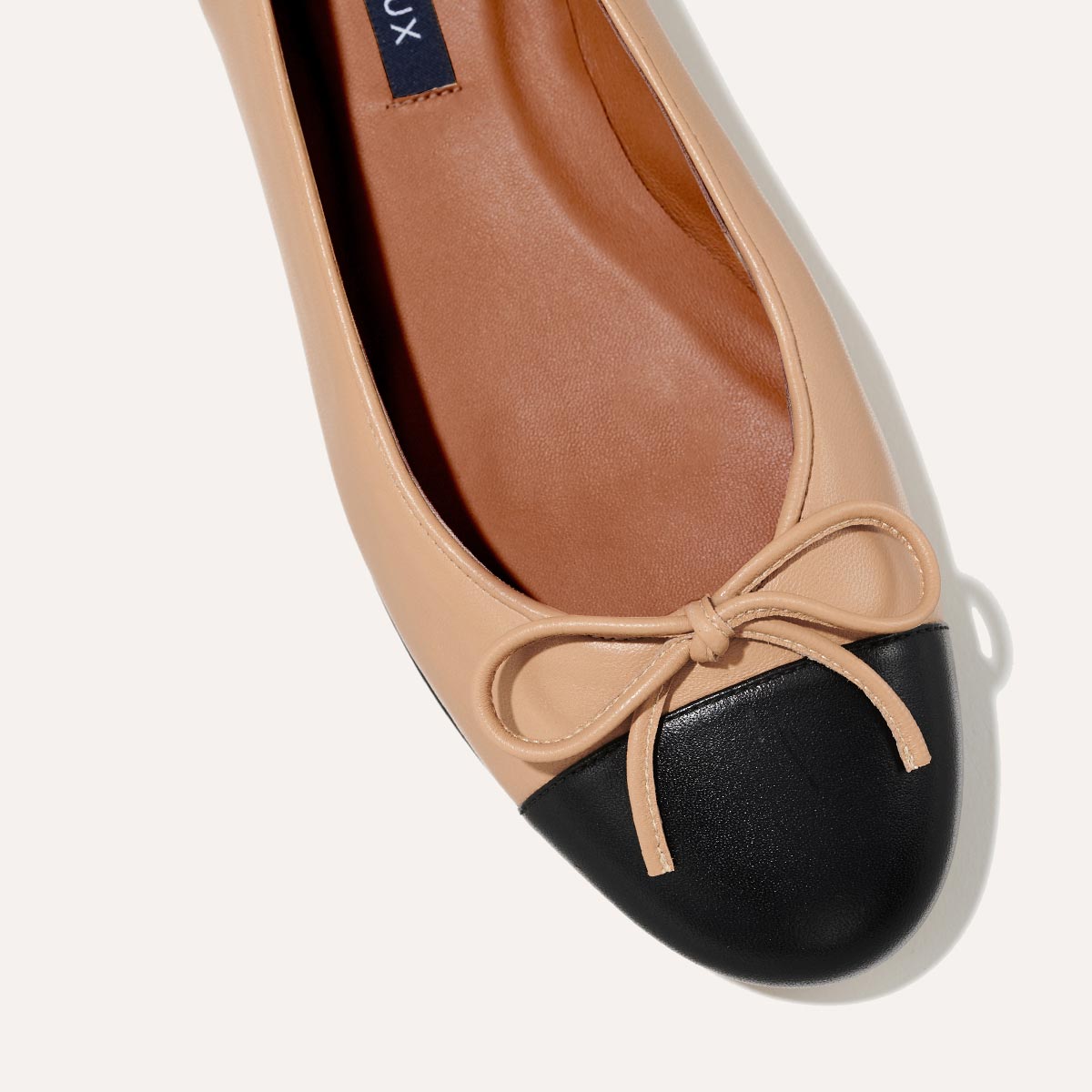 Margaux The Demi - Dune / Black Nappa