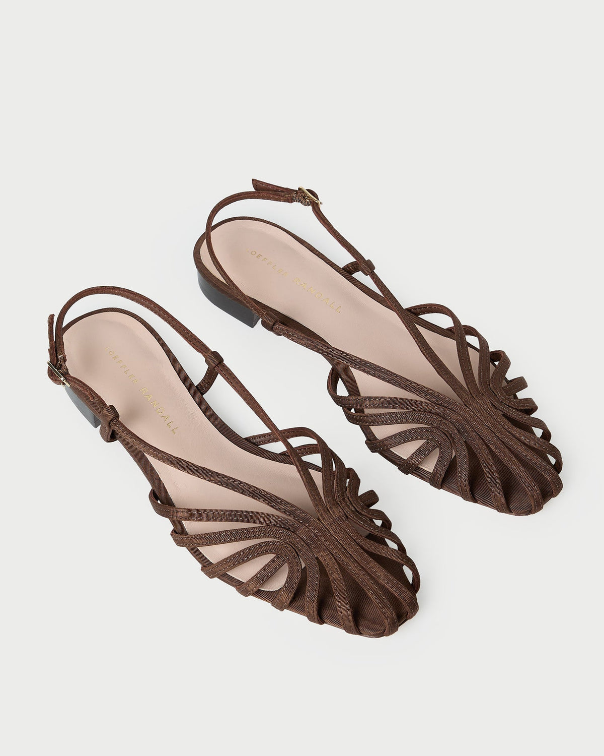 Loeffler Randall Devon Slingback Sandal - Chocolate Moire