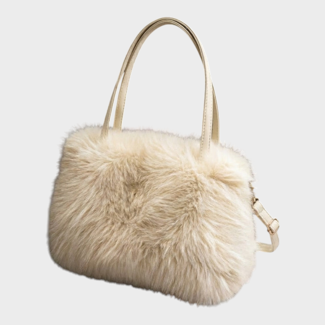 Cecelia | Sac à main en fourrure Siberian Aurora
