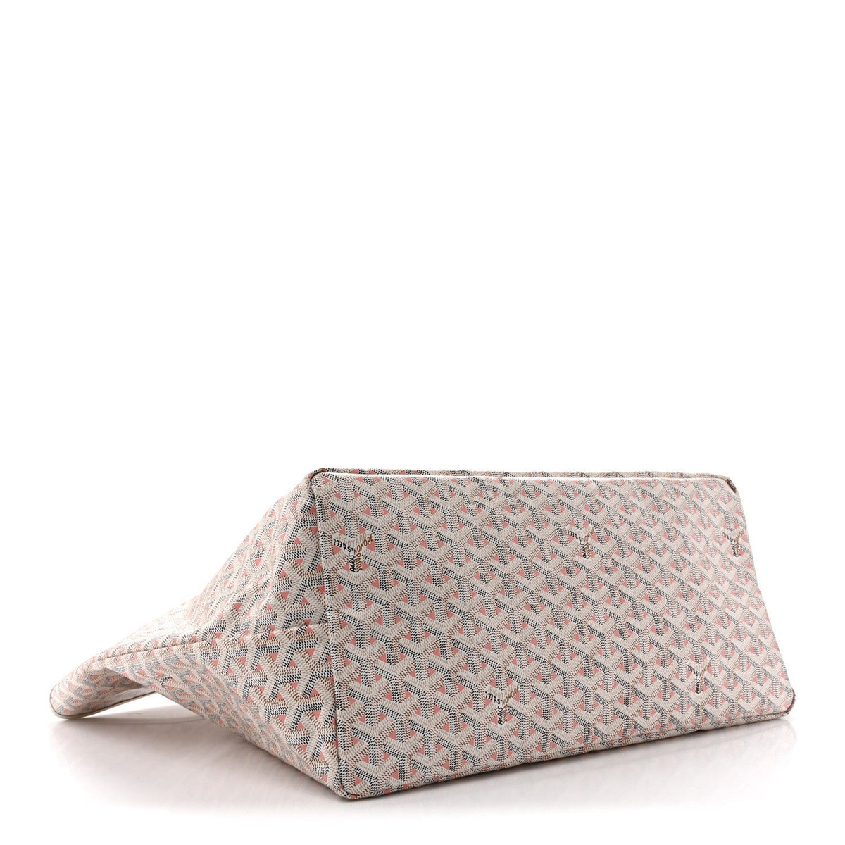 Goyard Saint Louis Claire Voie GM Tote - White / Pink