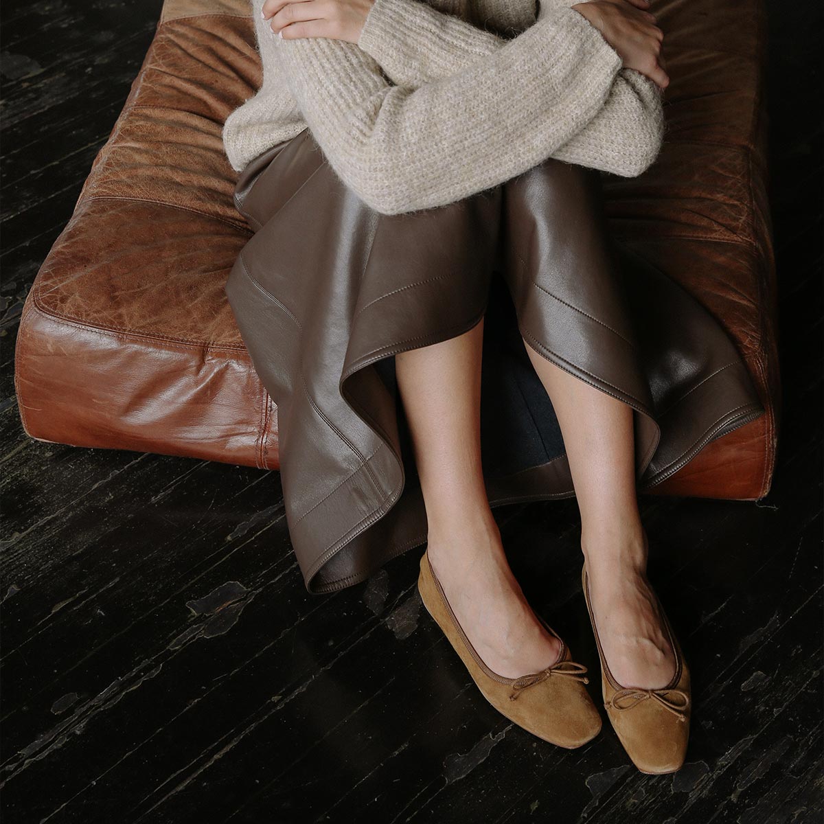 Margaux The Fonteyn - Cedar Suede