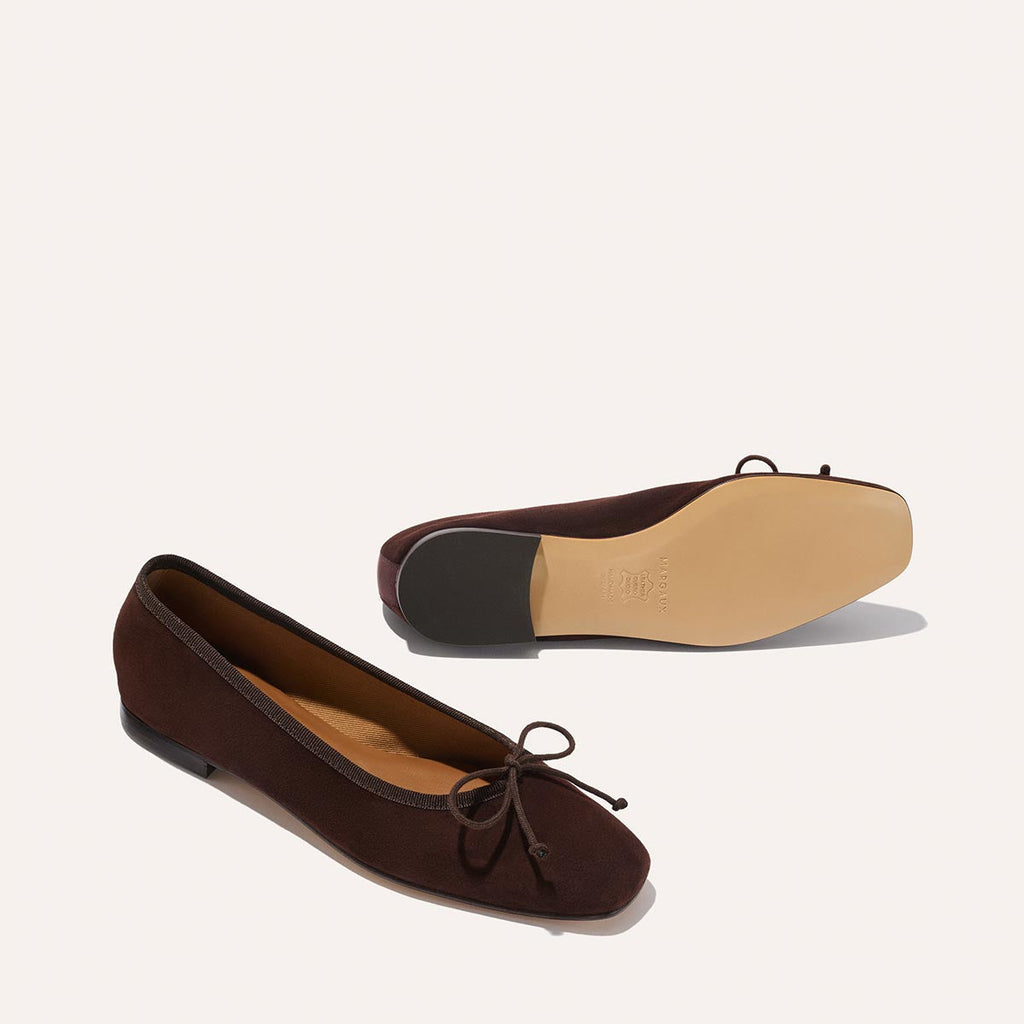 Margaux The Fonteyn - Espresso Suede