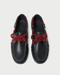 Loeffler Randall Franco Boat Shoe - Black Leather