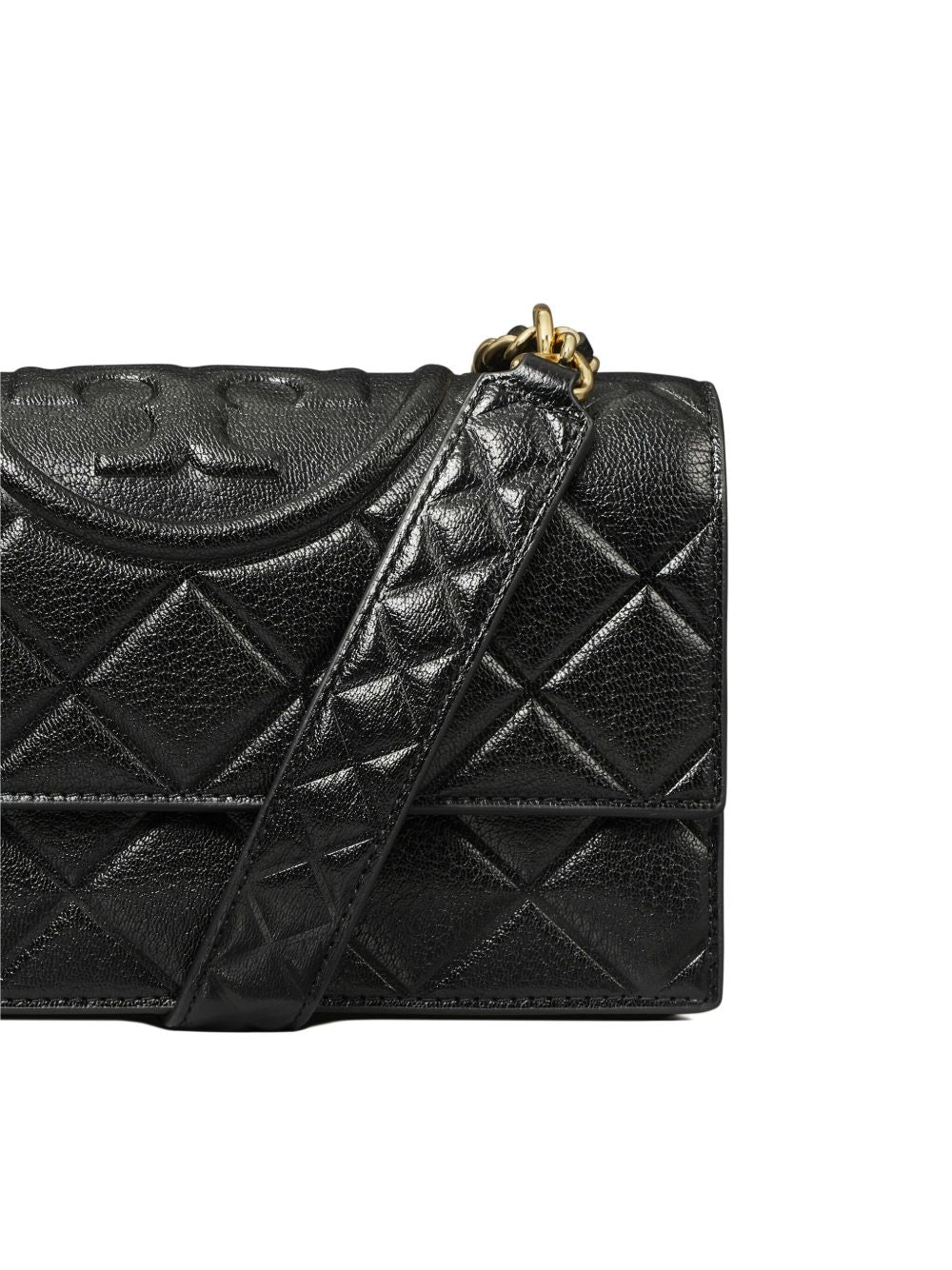 Tory Burch Fleming Small Convertible Shoulder Bag - Black