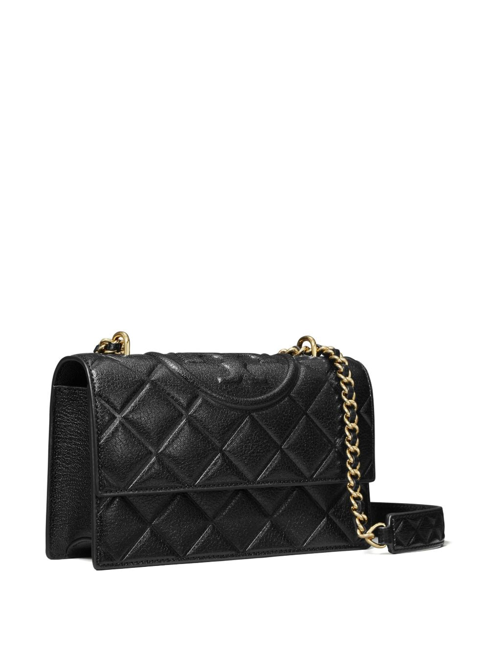 Tory Burch Fleming Small Convertible Shoulder Bag - Black