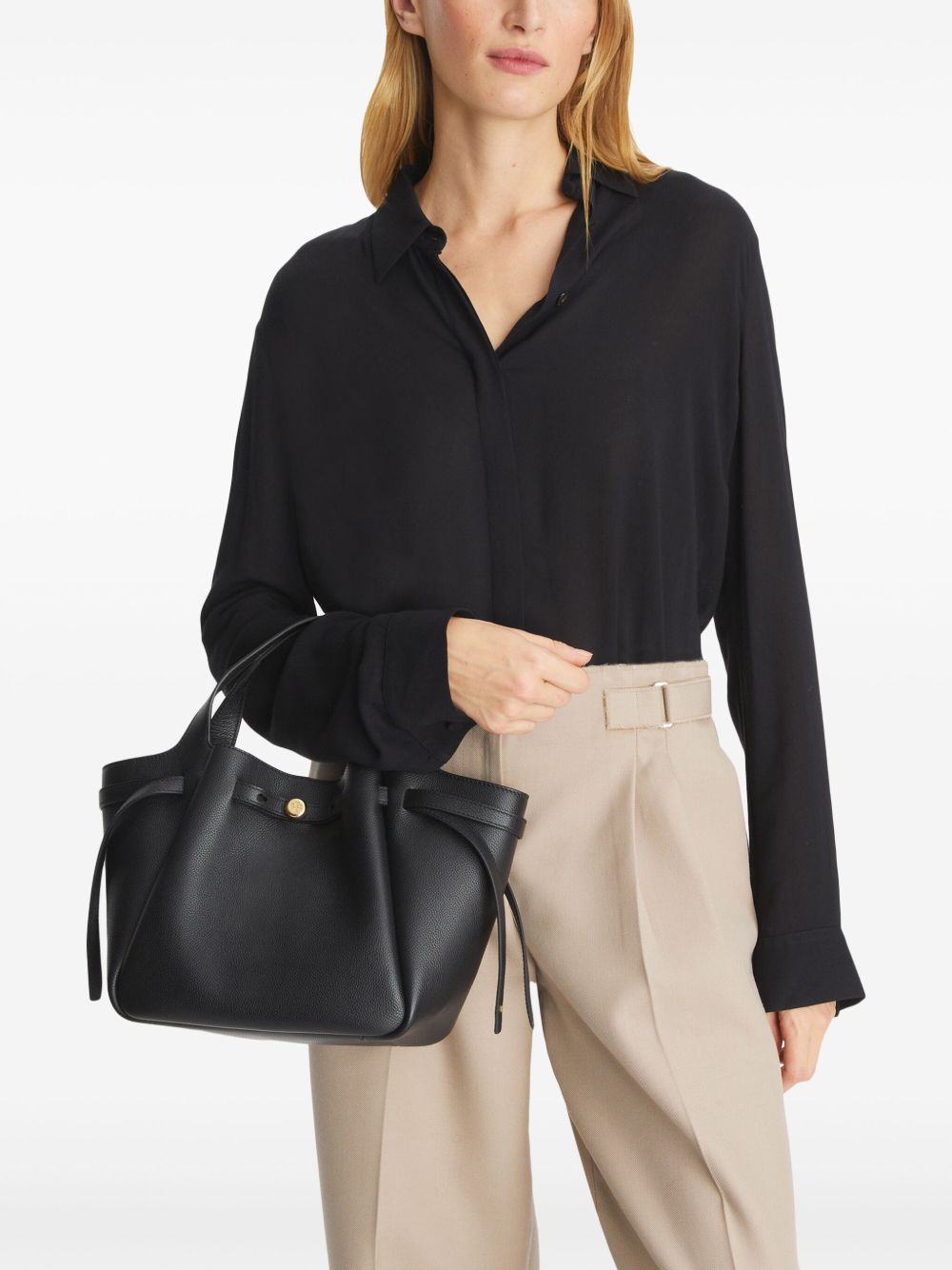 Tory Burch Romy Small Tote - Black