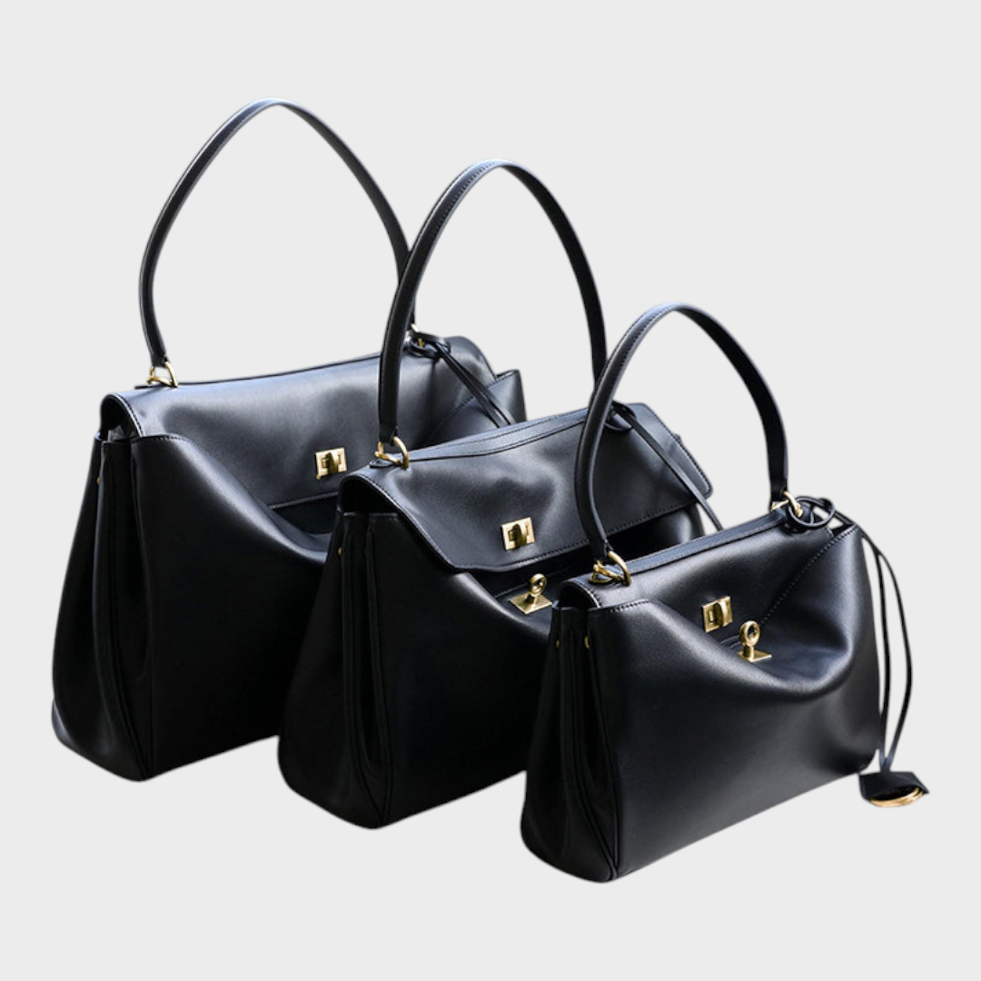 Libby | Sac à main minimaliste en cuir souple de luxe