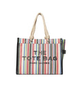 Marc Jacobs The Striped Rope Handle Large Tote Bag - Multicolor