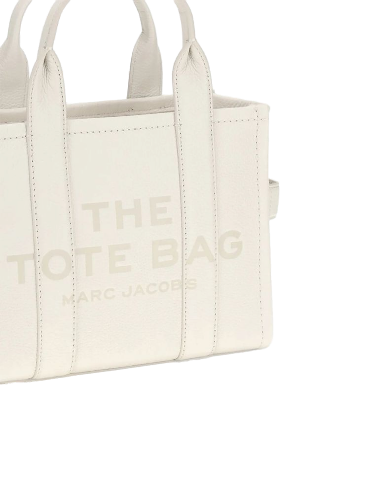 Marc Jacobs The Leather Small Tote Bag - Cream