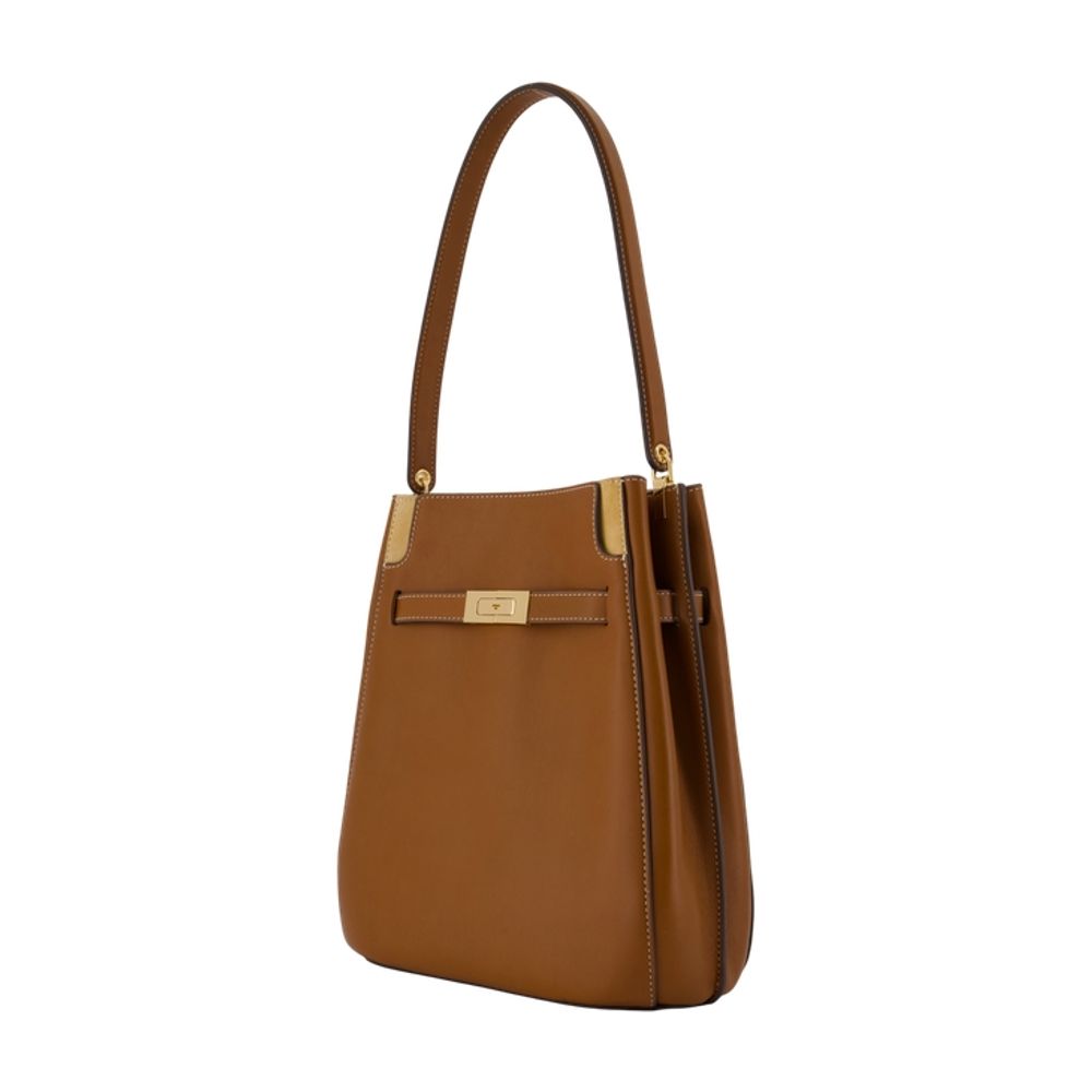 Tory Burch Lee Radziwill Shoulder Bag - Brown