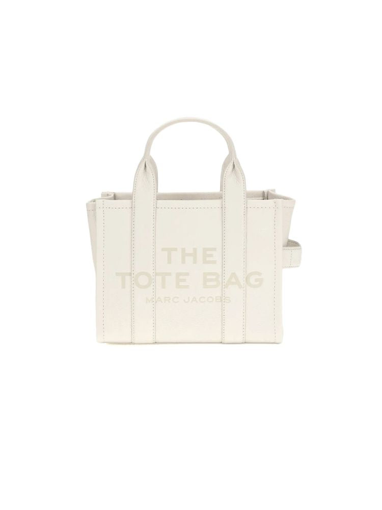 Marc Jacobs The Leather Small Tote Bag - Cream