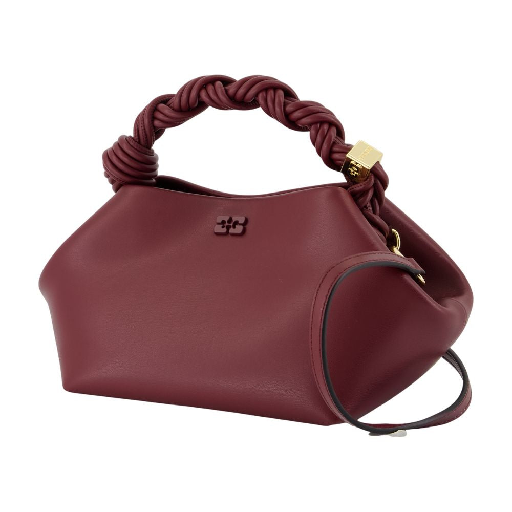Ganni Bou Bag Small - Burgundy