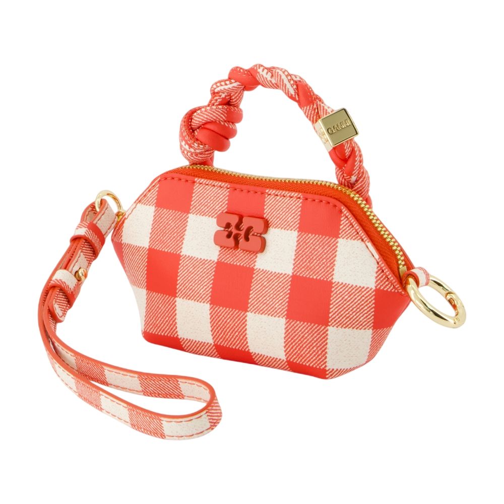 Ganni Bou Bag Mini - Red / White Gingham