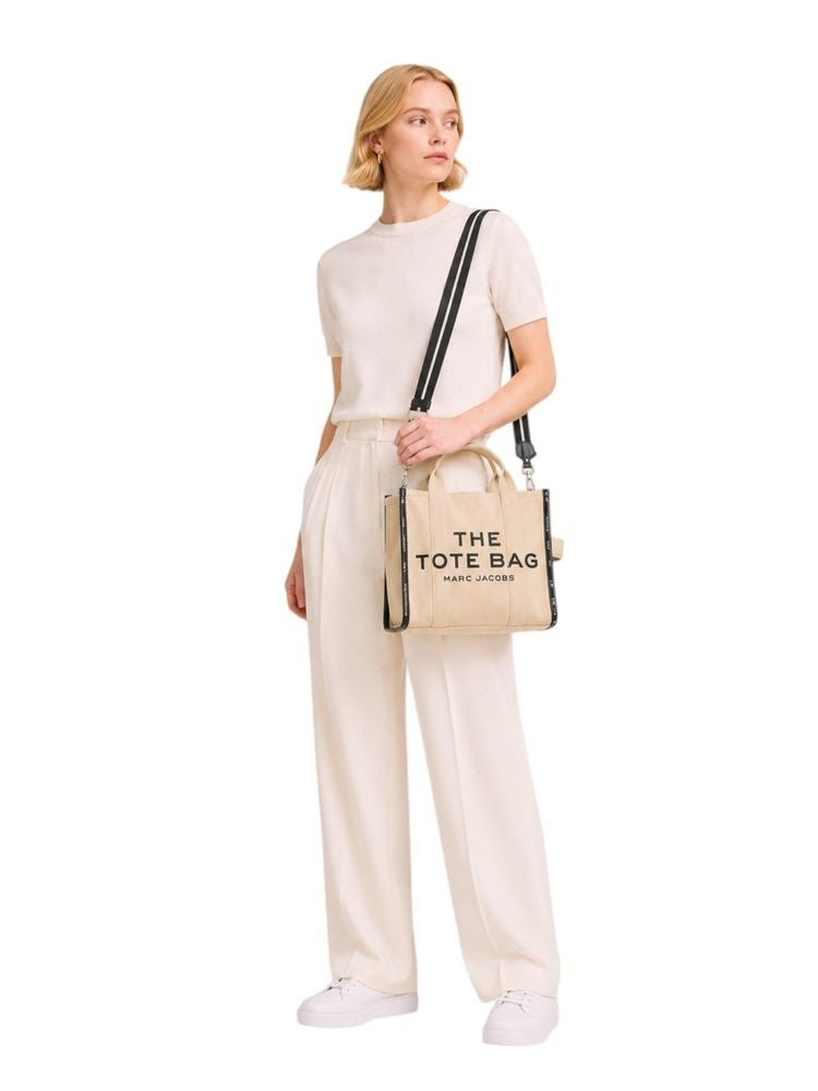 Marc Jacobs The Jacquard Medium Tote Bag - Beige
