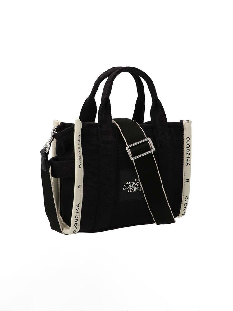 Marc Jacobs The Canvas Small Tote Bag - White / Black
