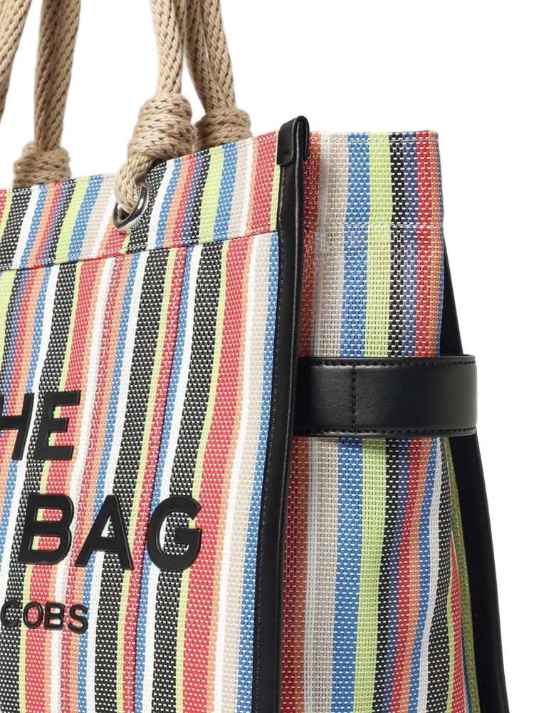 Marc Jacobs The Striped Rope Handle Large Tote Bag - Multicolor
