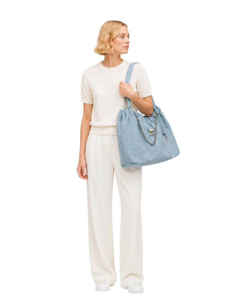 Marc Jacobs The Slouchy Leather Tote Bag - Blue