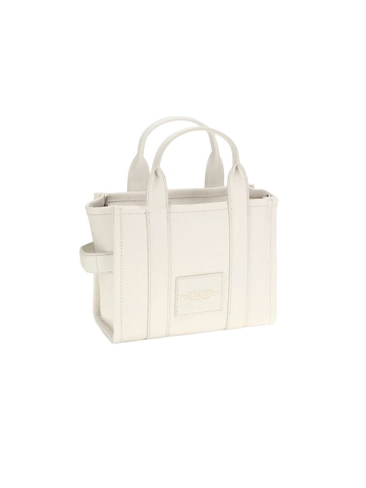 Marc Jacobs The Leather Small Tote Bag - Cream