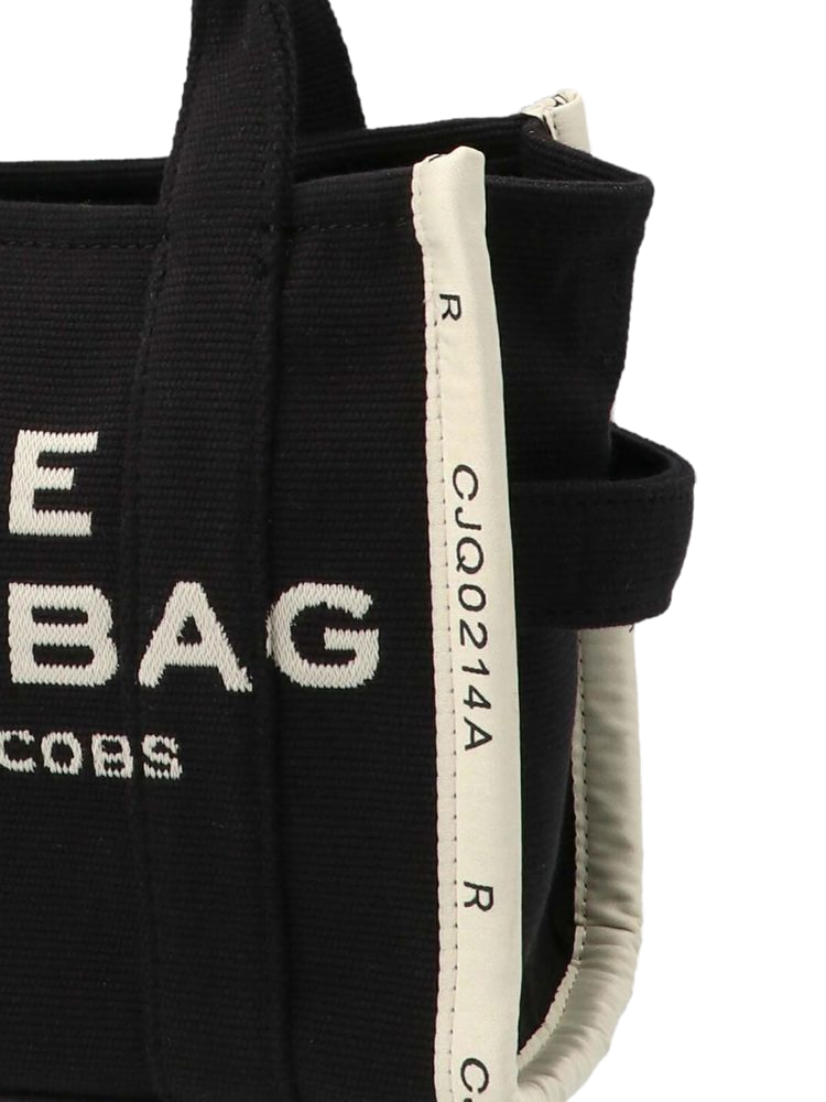 Marc Jacobs The Canvas Small Tote Bag - White / Black