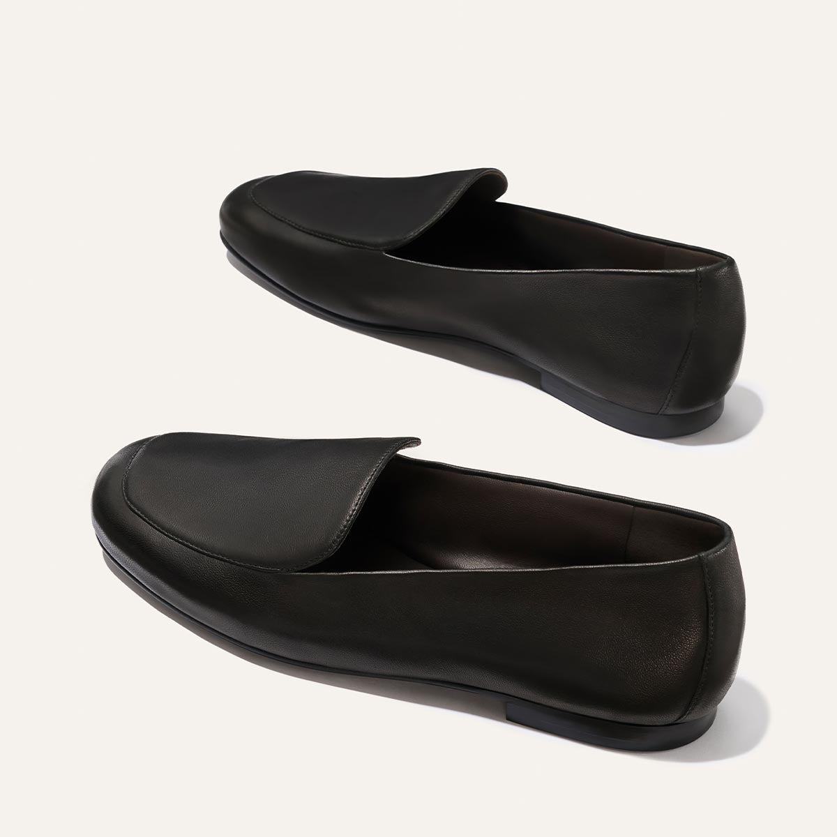Margaux The James Loafer - Black Nappa
