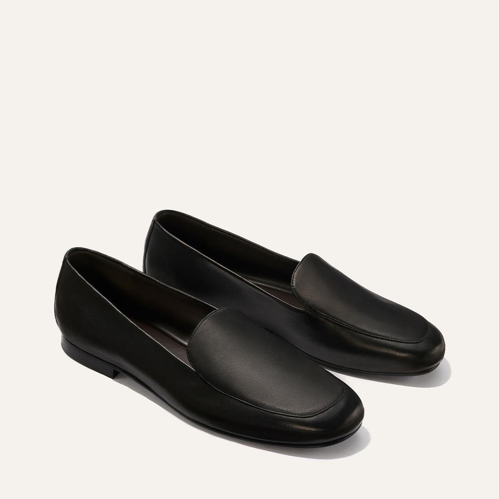 Margaux The James Loafer - Black Nappa
