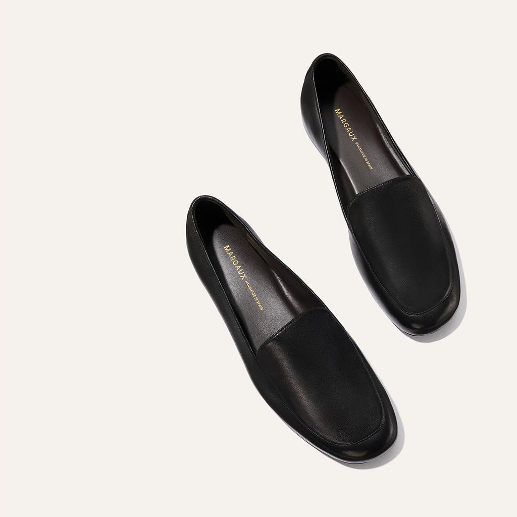 Margaux The James Loafer - Black Nappa
