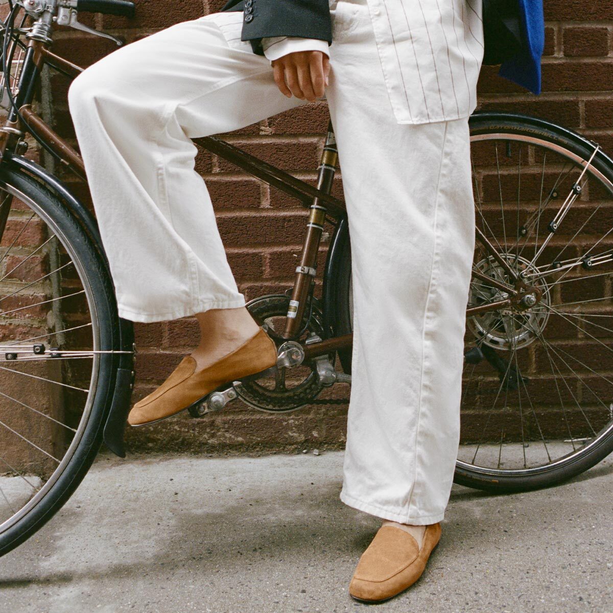 Margaux The James Loafer - Cedar Suede