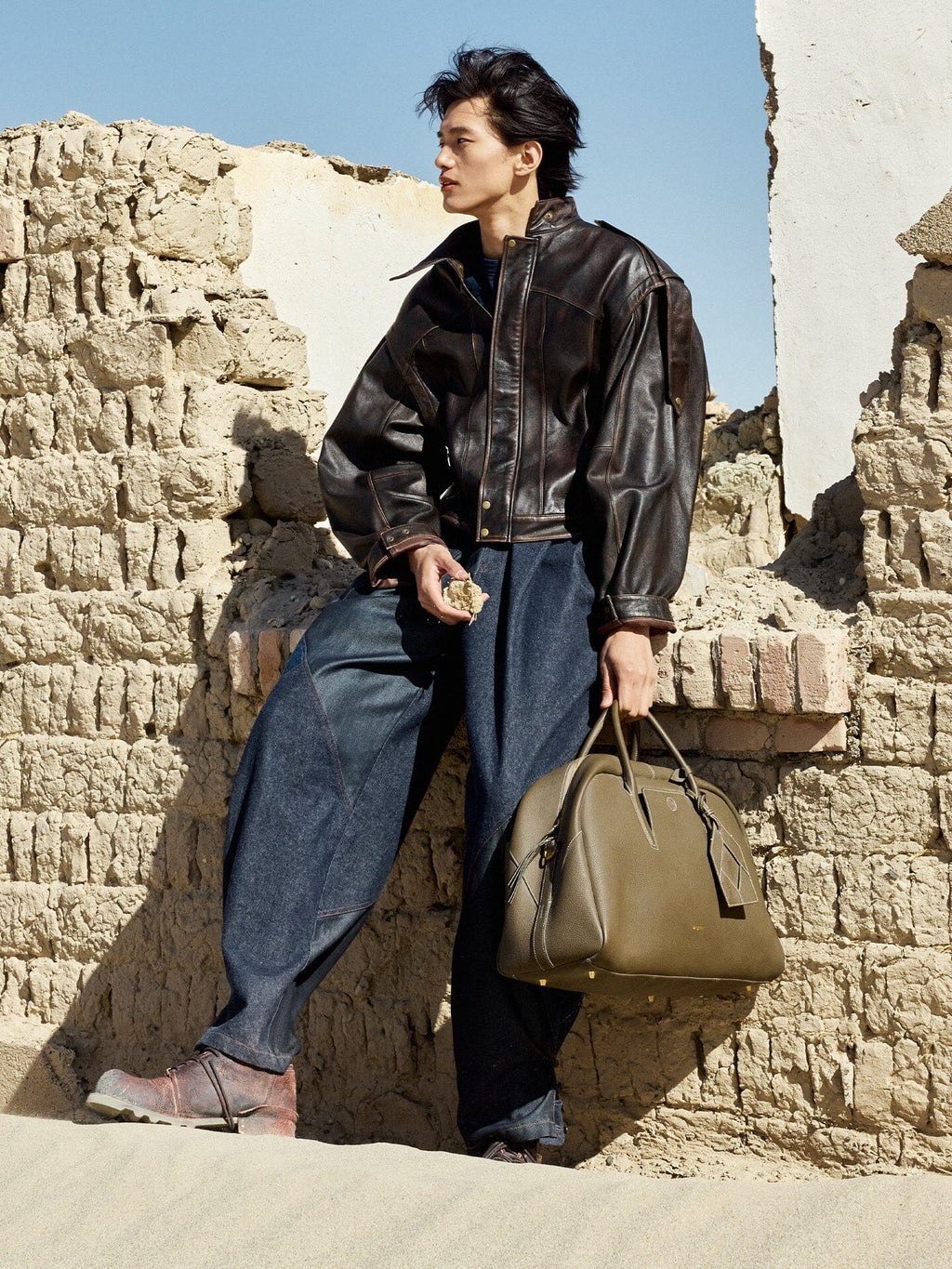 Songmont Large Yore Bowling Bag - Ebony