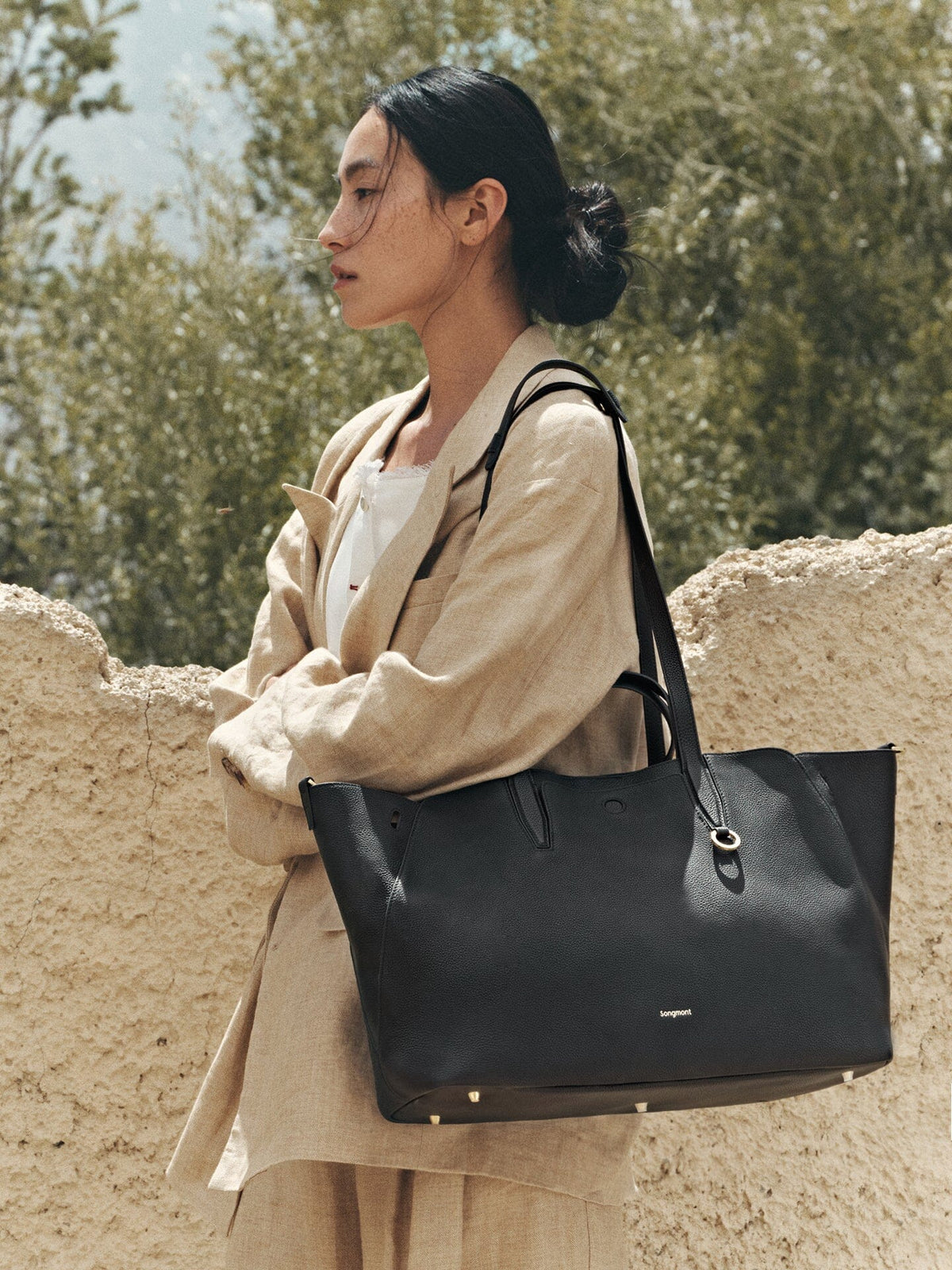 Songmont Large Yore Tote Bag - Onyx