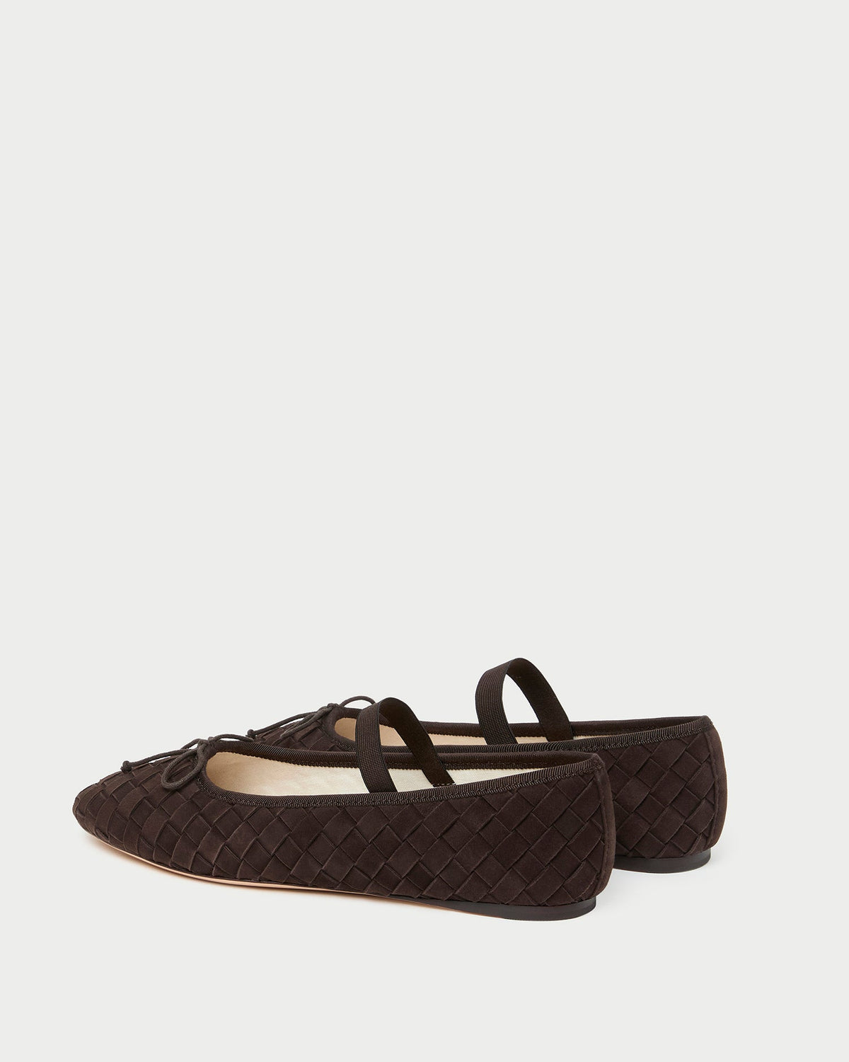 Loeffler Randall Leonie Woven Ballet Flat - Brown