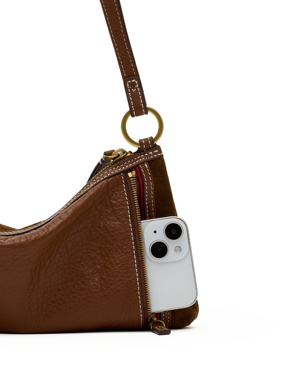 Hammitt Kyle - Cinnamon Suede / Antique Gold