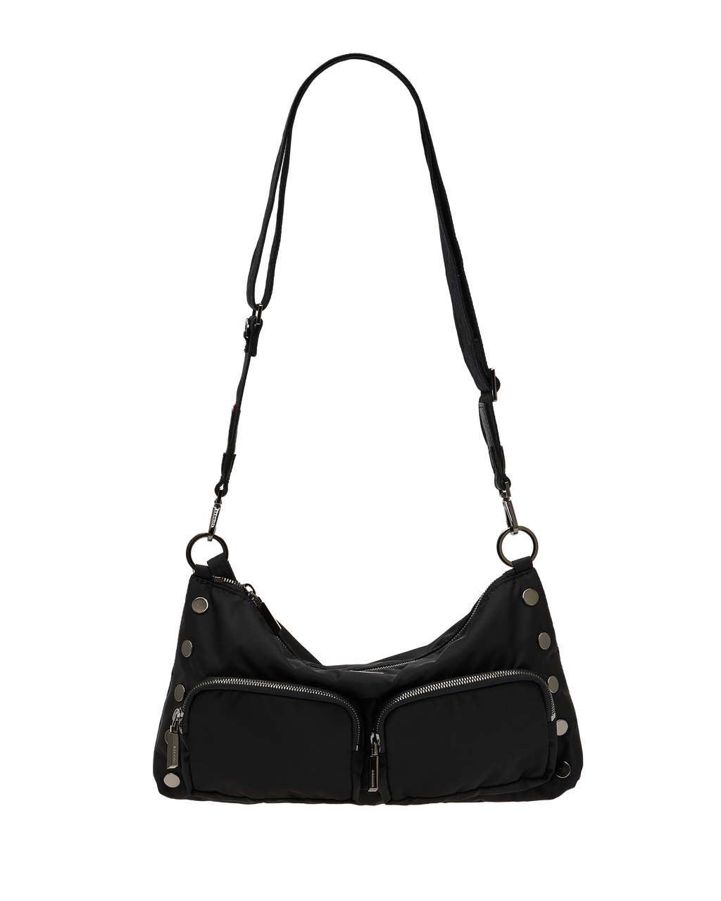 Hammitt Kyle Cargo Medium - Black Nylon / Gunmetal