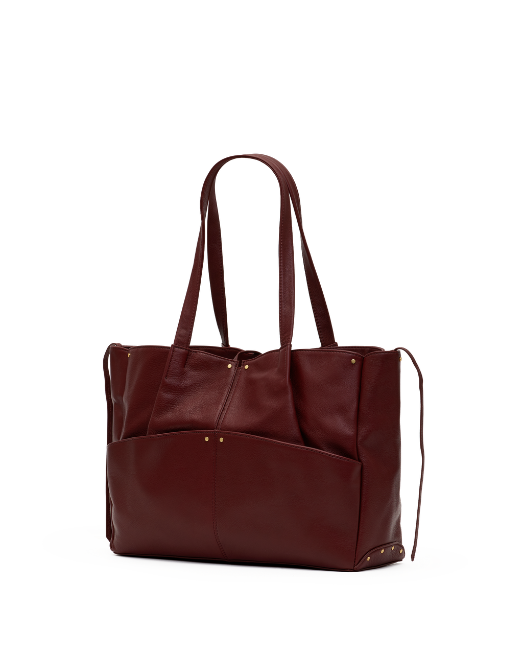 Hammitt Meryl Carryall - Cherrywood Pebble / Brushed Gold