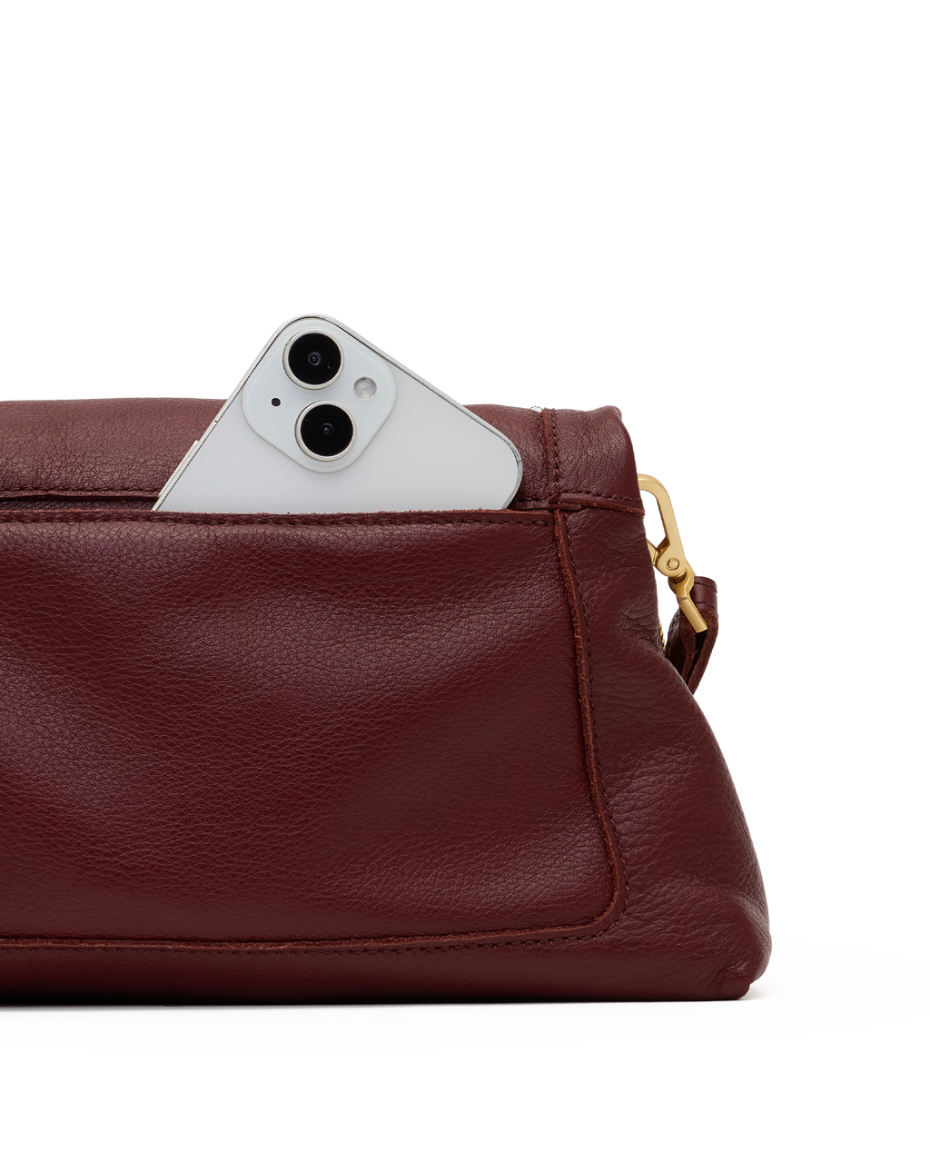 Hammitt Beverly Medium - Cherrywood Pebble / Brushed Gold