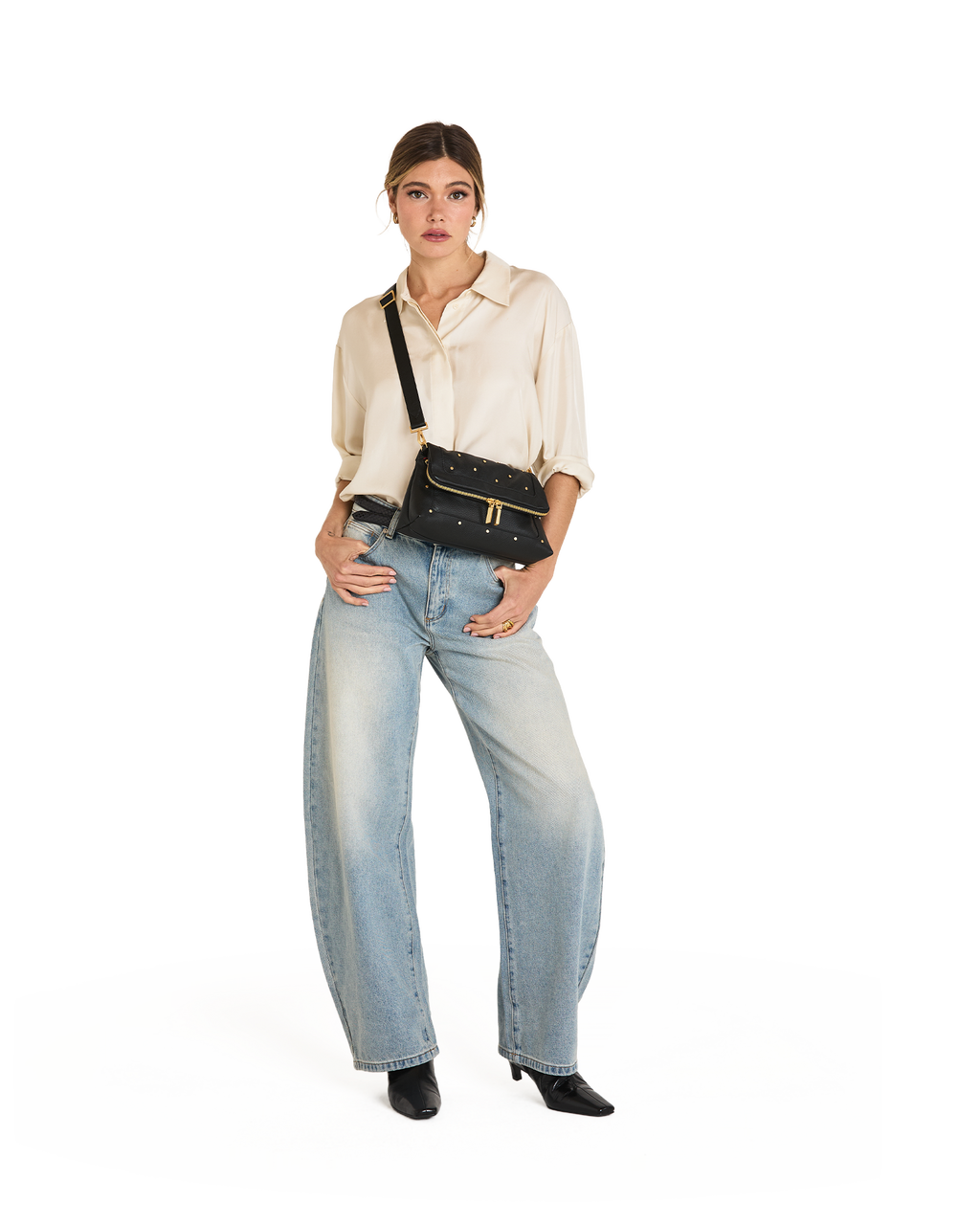Hammitt Beverly Medium - Starlight / Brushed Gold